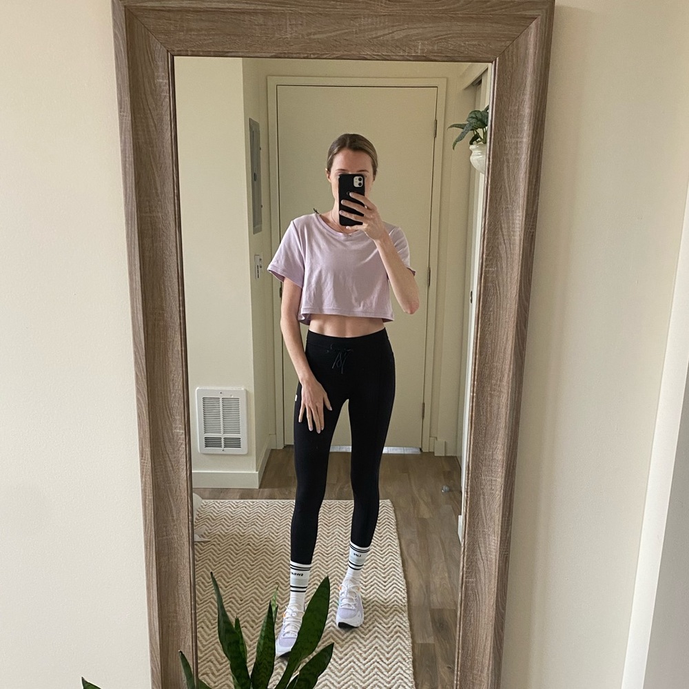 NWT SETactive Swim Crop Tee - Picture 1 of 5